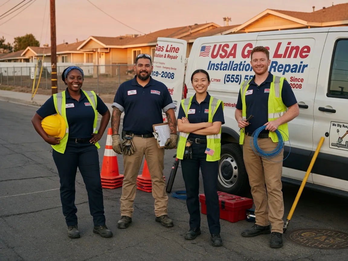 Gas Line Installation company in Vancleave, MS